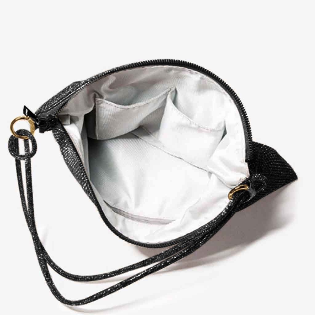 The Carrie Rhinestone Shoulder Bag in black