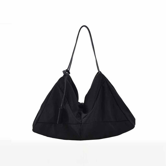 The Layla Slouchy Shoulder bag in black