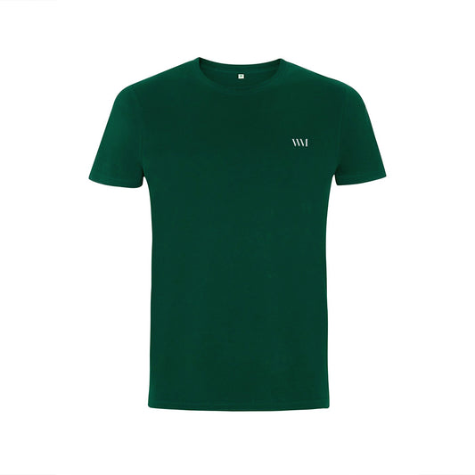 Unisex Classic Organic Cotton T-shirt in dark green