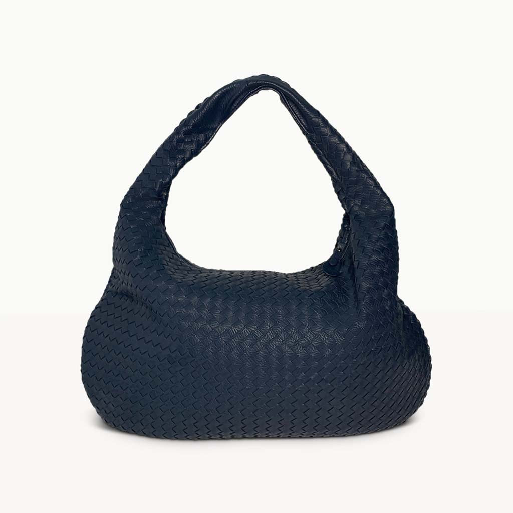The Sienna Slouch Shoulder Bag in navy