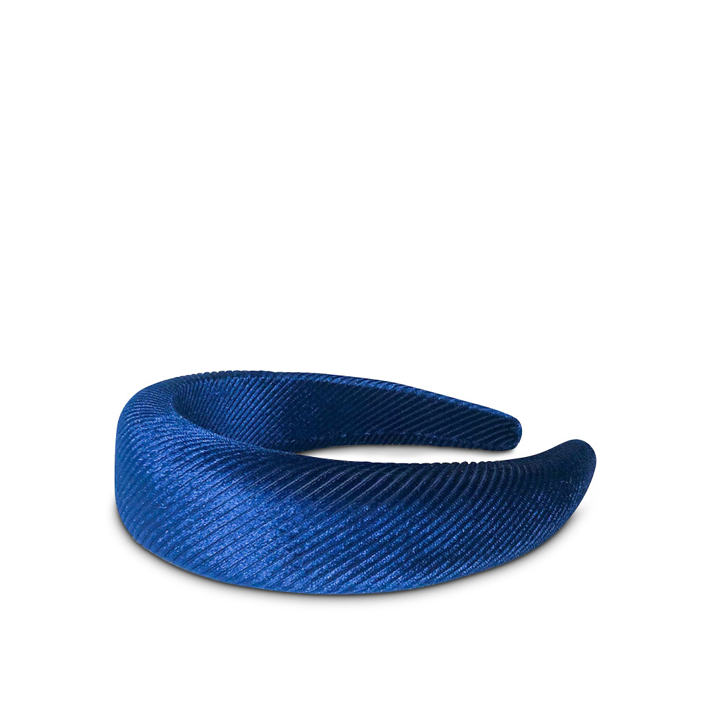 The Thread Headband in royal blue