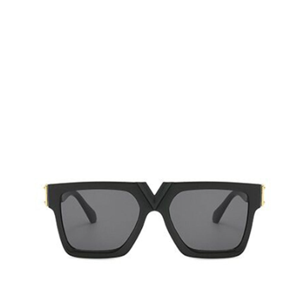 Square V Sunglasses in black